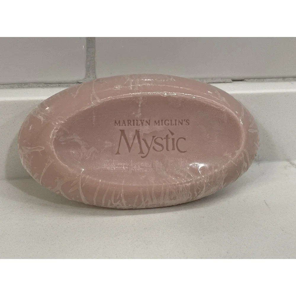 Vintage Marilyn Miglin Mystic Bar Soap Perfumed Scented Pink 3.5 oz‎ New Sealed